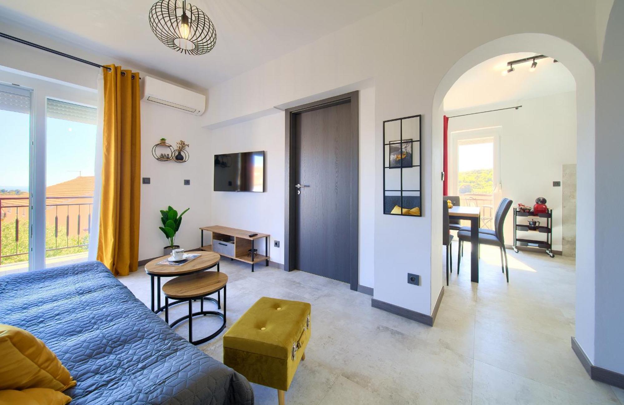 Apartment Lela Krk Town Bagian luar foto